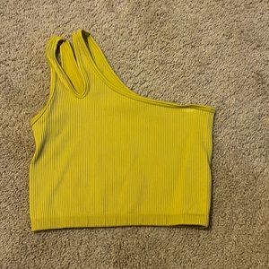 Brand New Aerie One Shoulder Tank Top